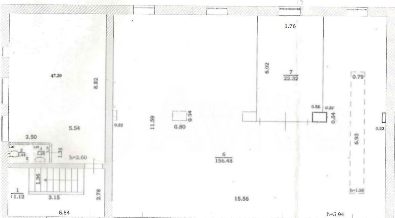 Аренда коммерческой недвижимости, 270м <sup>2</sup>, Ульяновск, шоссе Московское,  д.84Б