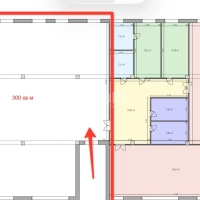 Помещение 300 м² под офис, клинику, школу