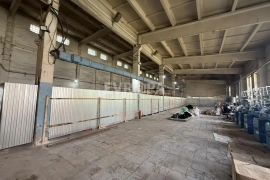 Производство 170 м², потолки 9 м